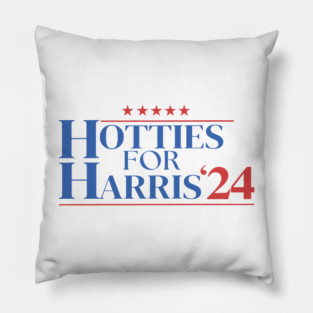 Hotties-For-Harris Pillow