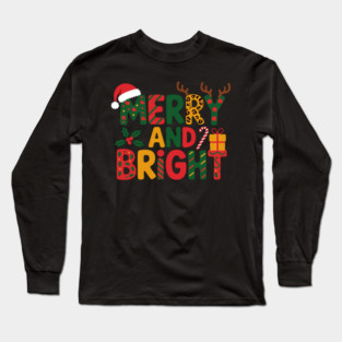 Merry-and-bright Long Sleeve T-Shirt