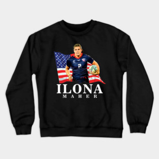 Ilona Maher // USA Women's Rugby Crewneck Sweatshirt
