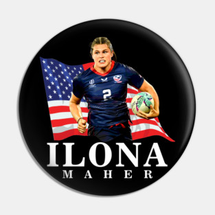 Ilona Maher // USA Women's Rugby Pin