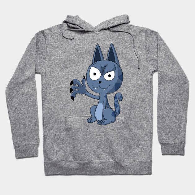 PSYCHO CAT Hoodie by droidmonkey