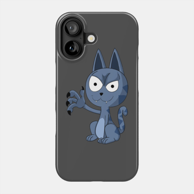 PSYCHO CAT Phone Case by droidmonkey