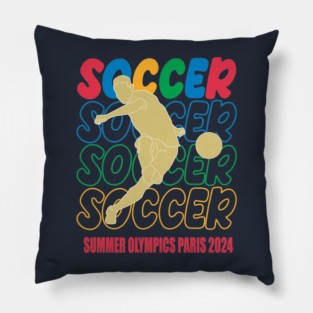 Summer Olympics Paris 2024 Pillow