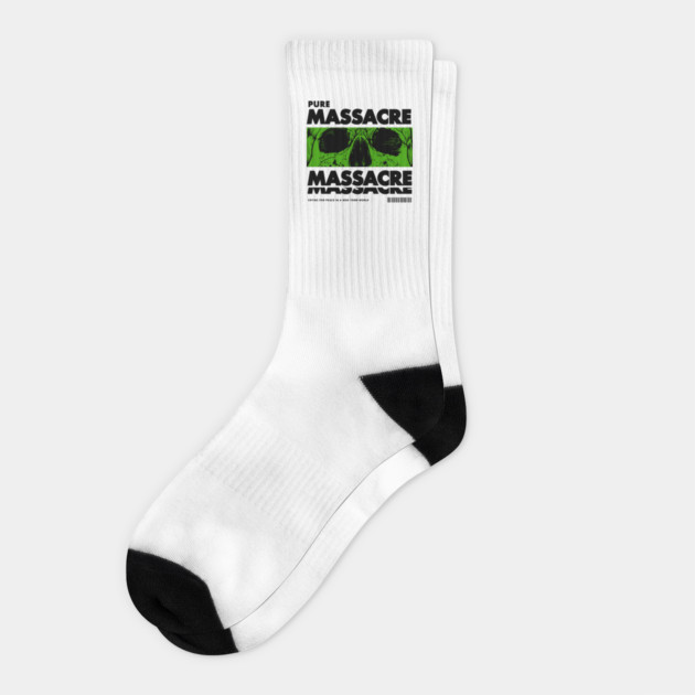 PURE MASSACRE Socks by artslaves