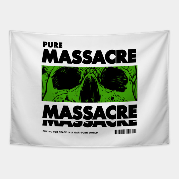 PURE MASSACRE Tapestry by artslaves