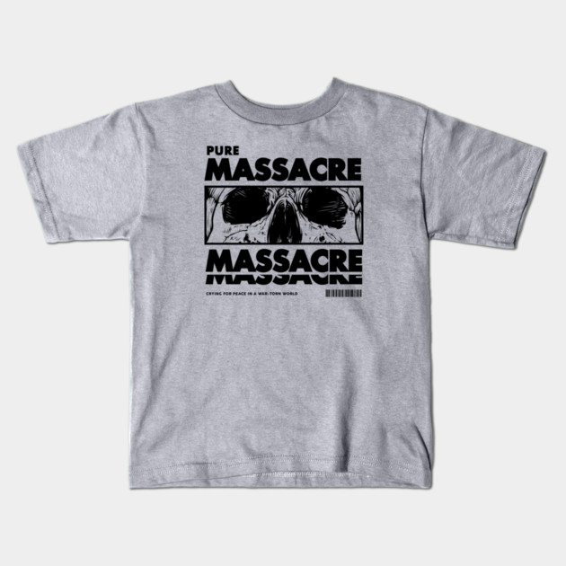 PURE MASSACRE Kids T-Shirt by artslaves