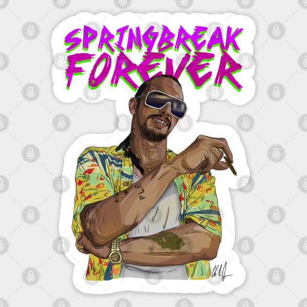 Springbreakers: Forever Sticker by 51Deesigns