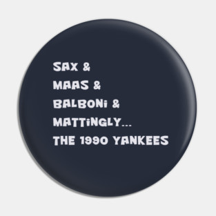 The 1990 NYY Pin