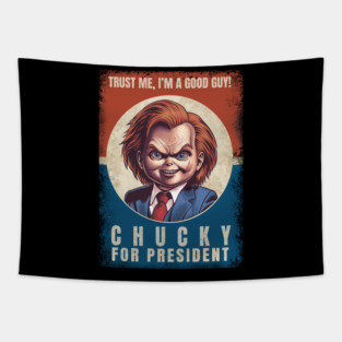Chucky For President Tapestry
