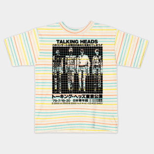 Talking Heads - Japan Tour Kids T-Shirt