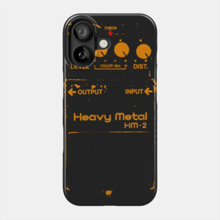 Chainsaw Guitar Pedal (Boss HM-2) Phone Case