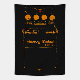 Chainsaw Guitar Pedal (Boss HM-2) Tapestry