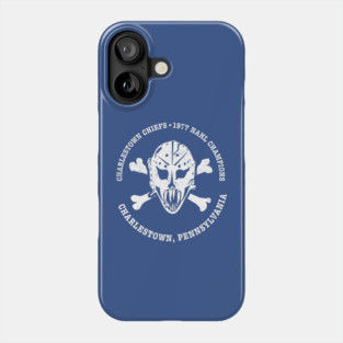 Charlestown Chiefs Goalie Mask Phone Case