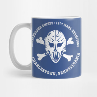Charlestown Chiefs Goalie Mask Mug