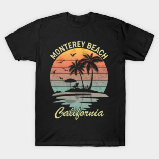 Family Vacation California Monterey Beach T-Shirt