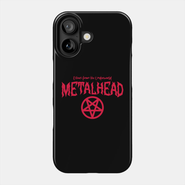 METALHEAD Phone Case by artslaves
