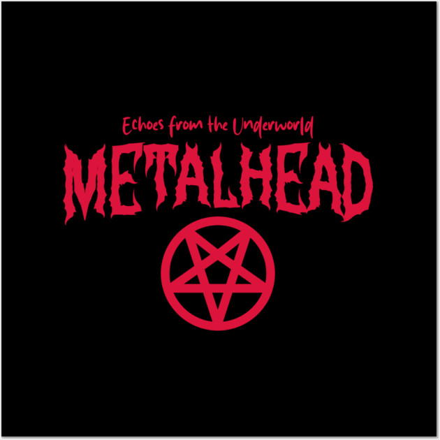 METALHEAD Wall Art by artslaves