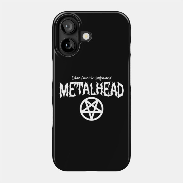 METALHEAD Phone Case by artslaves