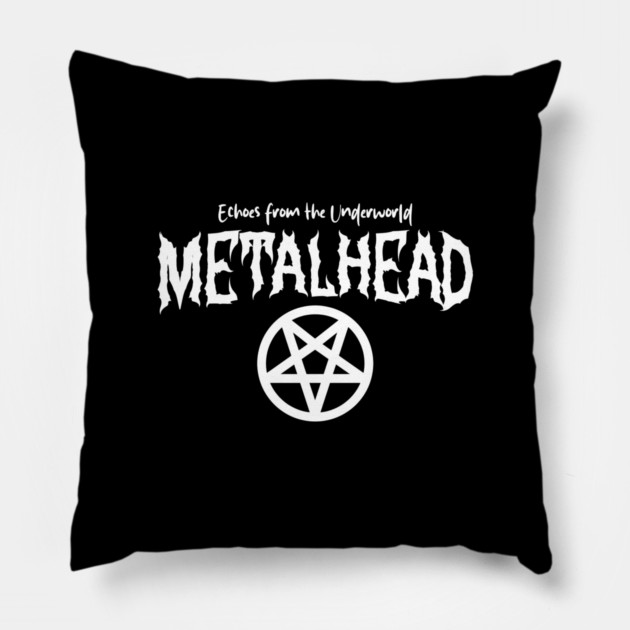 METALHEAD Pillow by artslaves