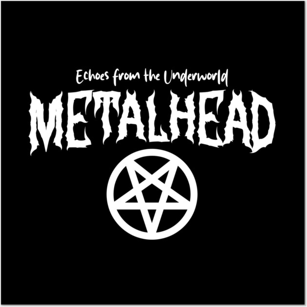 METALHEAD Wall Art by artslaves