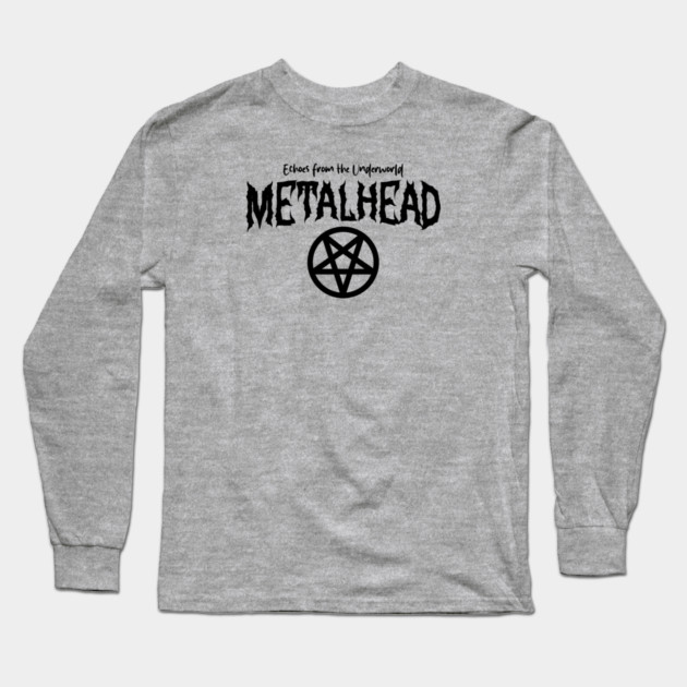 METALHEAD Long Sleeve T-Shirt by artslaves