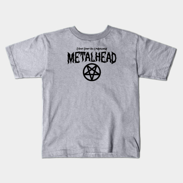 METALHEAD Kids T-Shirt by artslaves