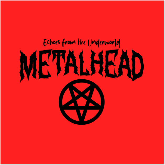 METALHEAD Wall Art by artslaves