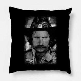 Dale Earnhardt // 80s 90s Vintage Distressed Pillow