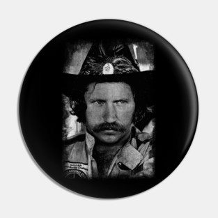Dale Earnhardt // 80s 90s Vintage Distressed Pin