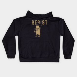 Resist-Penguin Kids Hoodie