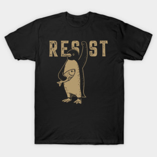 Resist-Penguin T-Shirt