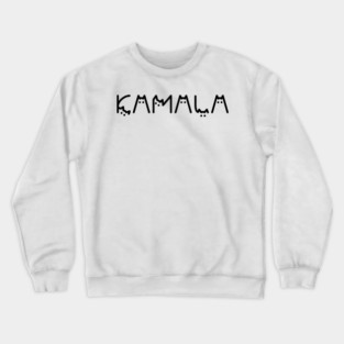 Kamala-Cat Crewneck Sweatshirt