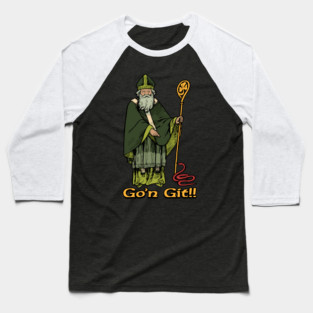 G'on Git Snake St Patrick Baseball T-Shirt