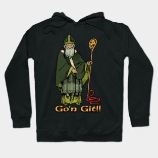 G'on Git Snake St Patrick Hoodie