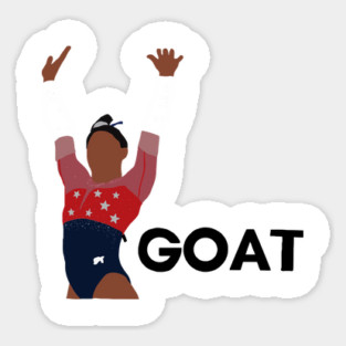 Simone Biles Goat Magnet