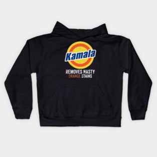 Kamala-Removes-Nasty-Orange-Stains Kids Hoodie