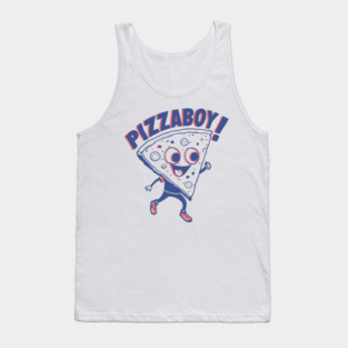 Pizza Boy American Retro Tank Top
