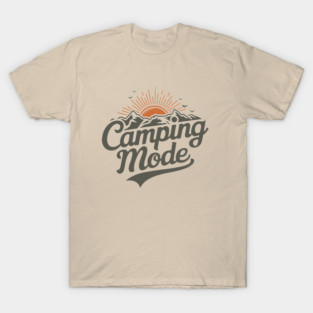 Camping Mode Outdoor Adventure T-Shirt