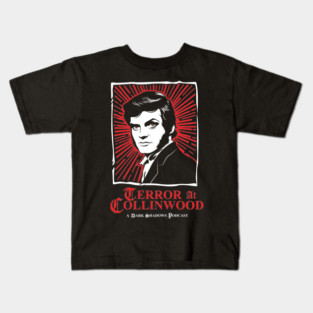 Terror at Collinwood - Quentin Collins 2 - Best for Dark Shirts - Designed by Eric Marshall Kids T-Shirt