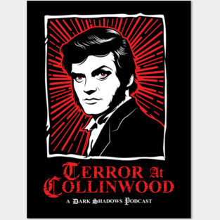 Terror at Collinwood - Quentin Collins 2 - Best for Dark Shirts - Designed by Eric Marshall Posters and Art