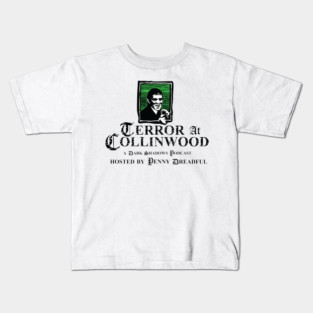 Terror at Collinwood - Barnabas Collins 4 - Designed by Eric Marshall - Kids T-Shirt