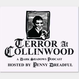 Terror at Collinwood - Barnabas Collins 5 - Best for Light Shirts - Designed by Eric Marshall Posters and Art