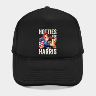 Hotties For Harris Kamala President 2024 Election Hat