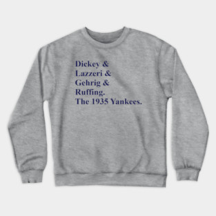 1935 Yankees Tribute Crewneck Sweatshirt