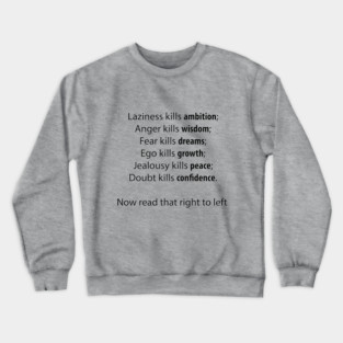Motivation Crewneck Sweatshirt