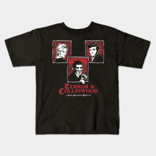 Terror at Collinwood - Trio of Terror 2 logo - best for dark shirts - designed by Eric Marshall Kids T-Shirt