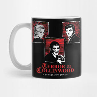 Terror at Collinwood - Trio of Terror 2 logo - best for dark shirts - designed by Eric Marshall Mug