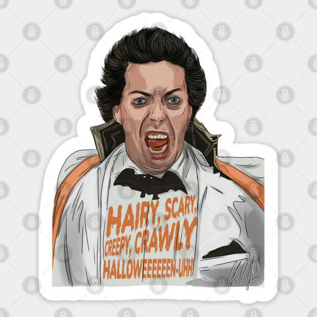 Worst Witch: Hairy Scary Creepy Crawly Sticker by 51Deesigns