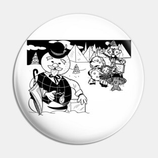 Inktober "Misfit" The Island Pin