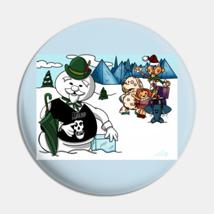 Misfits Misfit Island Color Included Pin
